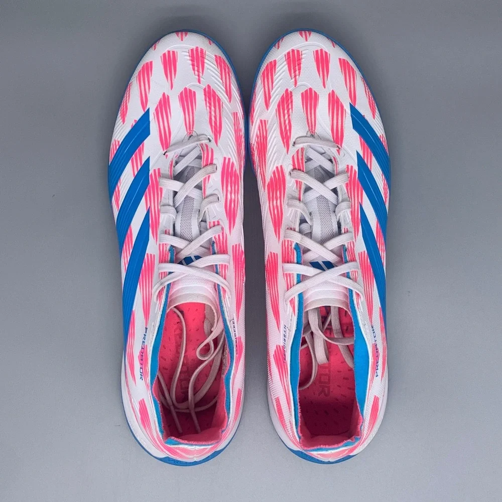 Adidas Predator League TF Blue Pink Soccer Shoes IF6379 Men’s Sz‎ 10